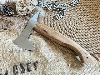 El Yapımı Dövme Kamp Baltası No 2 Çift Yönlü ürün görseli 1