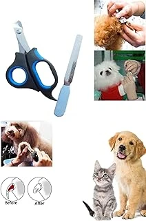 Duffa Törpülü Tırnak Makası Seti, Evcil Hayvan Törpülü Tırnak Makası, 2 In 1 Kolay Bakım Seti Renkli ürün görseli 1