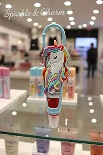 Lip Gloss Saçlı Unicorn Askılı Parlak Renkli Dudak Parlatıcısı, 775400099 ürün görseli 1