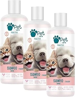 Pet Love Şampuan, Çilek, 500 Mililitre (3 Paketi) ürün görseli 1