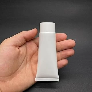 Beyaz Boş Tüpü 50Ml, Vidalı Kapaklı Merhem Tüpü, Beyaz Lipgloss Tüp 50 Ml X 3 Adet ürün görseli 1