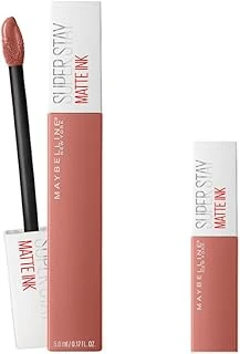 New York Super Stay Matte Ink Likit Mat Ruj - 65 Seductress (Nude) & Mini Super Stay Matte Ink Likit Mat Ruj 65 Seductress Makyaj Seti ürün görseli 1
