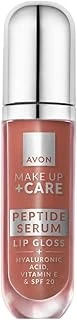 Avon Make Up + Care Peptit İçeren Gloss Dudak Parlatıcısı, Peach ürün görseli 1