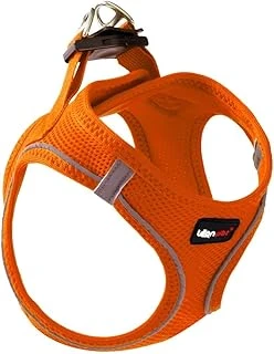 Leon Pet Air Mesh Turuncu Göğüs Tasması Medium ürün görseli 1