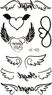 Bearpear Melek Kanadı Dövmesi, Sonsuzluk Dövmesi, Dövme Tattoo ürün görseli 1