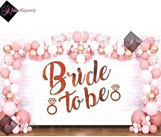 Bkmc 60Lı Balon Bride To Kalpli Bekarlığa Veda Partisi 1 Bride 10 Team Bride Gold Renkli Geçici Dövme Rosegold Bmcnm278 ürün görseli 1