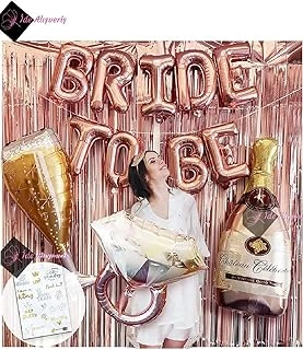 Bkmc Bride To Bekarlığa Veda Partisi Balon Süsleme Gold Rosegold Bmcnm279 ürün görseli 1