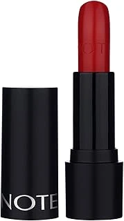 Note Cosmetics Deep Impact Lipstick 13 Impressive Red Kremsi Dokulu Yarı Parlak Ruj, Kırmızı ürün görseli 1