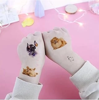 Bearpear Sevimli Köpekler Geçici Dövme ürün görseli 1