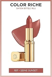 L'Oreal Paris Color Riche Saten Bitişli Ruj - 107 Seine Sunset Nude ürün görseli 1