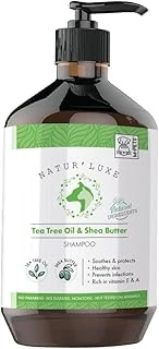 M-Pets Naturluxe Dog Shampoo Tea Tree & Shea Butter 500Ml ürün görseli 1