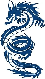 Dragon Ejderha Yarı Kalıcı 1 Aylık Sonradan Kararan Yapıştırma Geçici Dövme ürün görseli 1