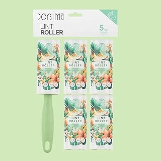 Porsima 3107 Tüy Toplayıcı Rulo + 4 Adet Yedek Rulo Yeşil ürün görseli 1