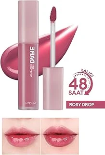 Missha Uzun Süre Kalıcı, Nemli Bitiş Sunan Parlak Tint Dare Tint Dewy Drop (Rosy Drop) ürün görseli 1