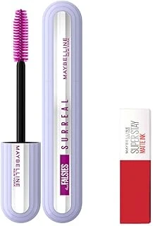 New York Falsies Surreal Maskara & Mini Super Stay Matte Ink Likit Mat Ruj 20 Makyaj Seti ürün görseli 1