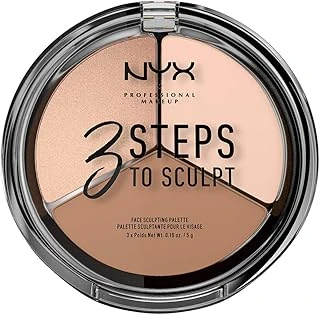 3 Steps To Sculpt Face Sculpting Palette ürün görseli 1