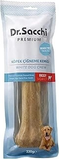Dr.Sacchi Sığır Etli Doğal Sığır Derisi Press Kemik Tahılsız Ödülü 10” 220-240 Gr 1'Li ürün görseli 1