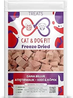 Freeze-Dried Dana Billur Atıştırmalık Mama%100 Doğal Katkısız Ödül (1 Paket) ürün görseli 1