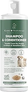 Kahu Naturals Tendercare Şampuan Nemlendirici, Yavru Hassas Cilde Sahip Köpekler Için, Hipoalerjenik, Bitkisel Ekstrakt, 250 Ml ürün görseli 1