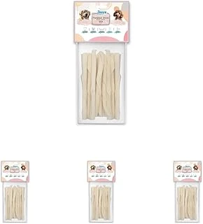 Beyaz Burgu Çubuk 12 Cm 25'Li (4 Paketi) ürün görseli 1