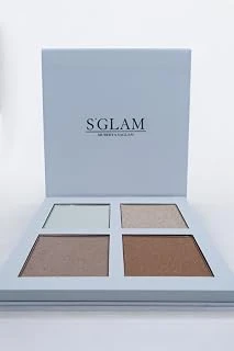 S'Glam 4 Color Highlighter Far Paleti ürün görseli 1