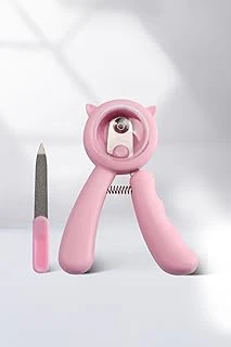 Çelik Pembe Emniyetli Hazneli Tırnak Makası Törpü Set Cin823Pm ürün görseli 1