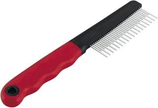 Ferplast Gro 5866 Çift Taraflı Çelik Tarak,18X3,5Cm, Red, Narrow Combined ürün görseli 1