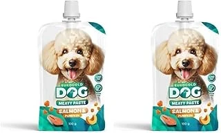 Eurogold Dog Et Ezmesi Somon-Balkabağı 100 Gr 2Li Paket ürün görseli 1