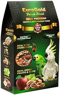 Eurogold Deluxe Blend Fruits&Nuts Meyveli Kuruyemişli Papağan Yemi, 650 Gr ürün görseli 1