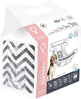 M-Pets Diapers Di̇şi̇ Köpekler İçi̇n Külot (M) 10Lu ürün görseli 1