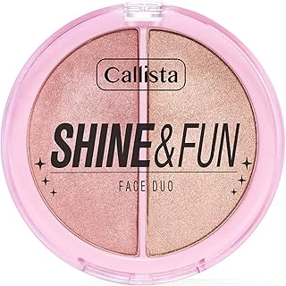 Callista Shine & Fun Face Duo 130 Shine Squad Allık & Aydınlatıcı Paleti ürün görseli 1