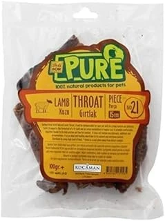 Deli Bon Kurutulmuş Parça Kuzu Gırtlak Ödül 15 Cm 100 Gr ürün görseli 1