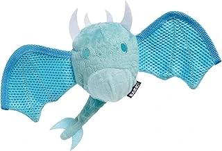 Bark Oyuncak Süper Chewer Brrrtha Ejderha Gıcırtılı Peluş İçerideki Köpekler İçin Gizli Oyuncak, Doğal Kauçuk Çekirdek, Flappy Mesh Kanatları, Vanilyalı Dondurma Kokulu, Küçük Köpekler İçin ürün görseli 1