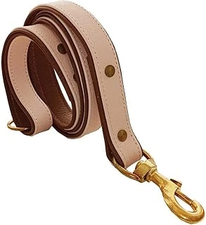 Freya Handmade Deri Gezdirme Kayışı Pembe Cll-Fr-P ürün görseli 1