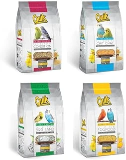 Quik Kuş Kumu + Kızıştırıcı + Konuşturucu + Mama ürün görseli 1