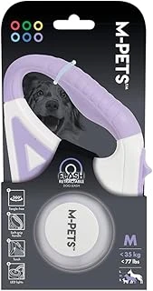 M-Pets Flash Ledli̇ Otomati̇k Gezdi̇rme Şeri̇t 5Mt/Purple ürün görseli 1