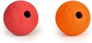 Beeztees Oyuncağı, Ödül Oyun Topu, Kauçuk, Çeşitli Renklerde, 11,5Cm ürün görseli 1