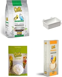 Quik Kalamar Kemiği + Gaga Taşı + Kuş Kumu + Kumluk ürün görseli 1
