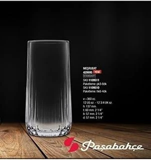 Paşabahçe 420695 Nova Su Bardağı 360 Cc 6 Lı ürün görseli 1