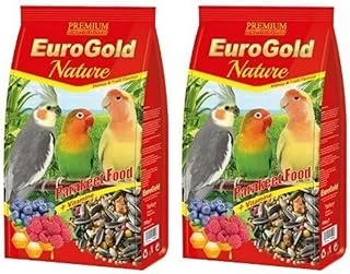 Eurogold Ballı Meyveli Paraket Kuş Yemi, 750 Gr 2Li Paket ürün görseli 1