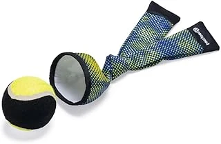 Beeztees Oyuncağı, Yüzen, Tenis Topu Kumaş Fırlatma, Mavi/Sarı 29Cm ürün görseli 1