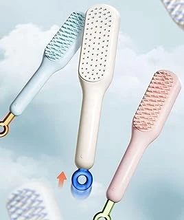 Busstier Aç Kapa Otomatik Temizlenen Tarağı, Kolay Temizlik İçin İnovatif Pet Bakım Aracı, Evcil Hayvan Tüyleri İçin Ergonomik Fırça ürün görseli 1