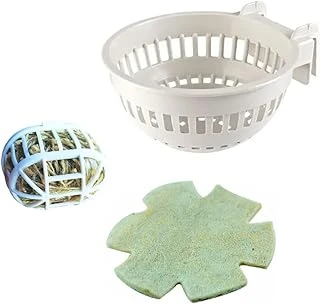 Plastik İç Kanarya Yuvası + Keçe + Yuva Kılı ürün görseli 1