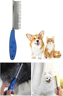 Duffa Ergonomik Tüy Açma Tarağı, Kıtık Açıcı Bakım Tarağı, Metal Tarama Fırçası, Tüy Dökme Önleyici ürün görseli 1