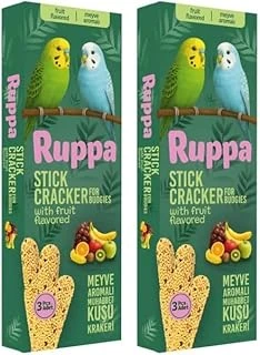 Ruppa 3Lü Meyve Aromalı Muhabbet Kuşu Krakeri (2 Paketi) ürün görseli 1