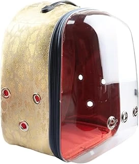 Snake Şeffaf Astronot Taşıma Çantası 42X22X33 Cm Sarı ürün görseli 1