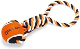 Beeztees Oyuncağı, İpi Tutamaçlı Tenis Topu, 30X7X6,3Cm, 135Gr ürün görseli 1