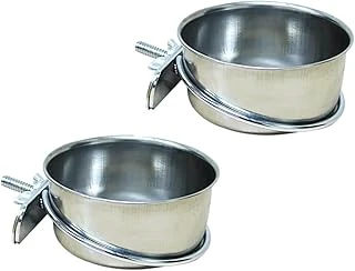 2 Adet Vidalı Çelik Yemlik (5 Oz / 150 Ml) ürün görseli 1