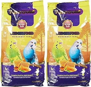 Eurogold Ballı Meyveli Muhabbet Kuşu Yemi, 1 Kg 2Li Paket ürün görseli 1