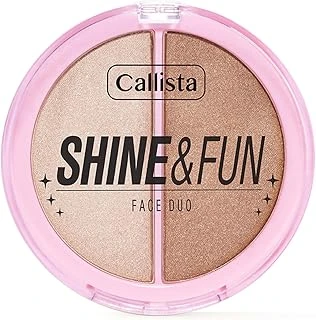 Callista Shine & Fun Face Duo 100 Sparkle Crew Allık & Aydınlatıcı Paleti ürün görseli 1